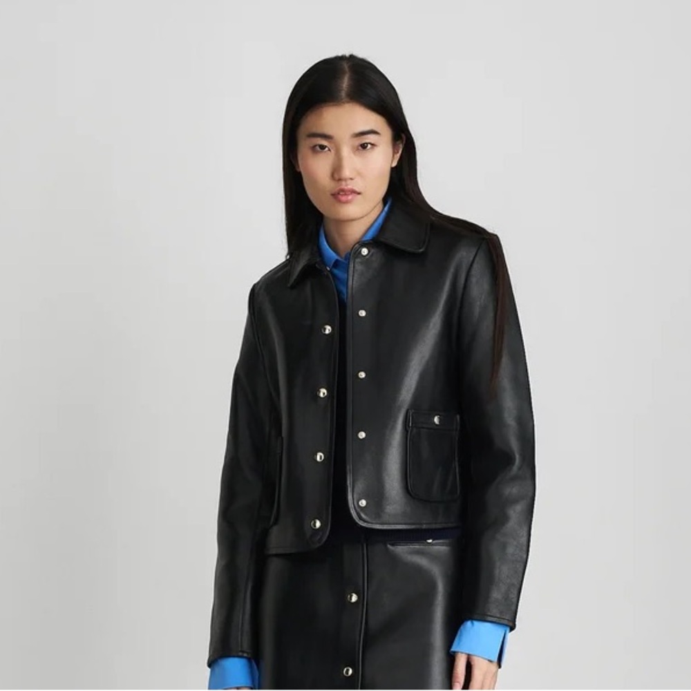 NWOT sold out Maje leather jacket
